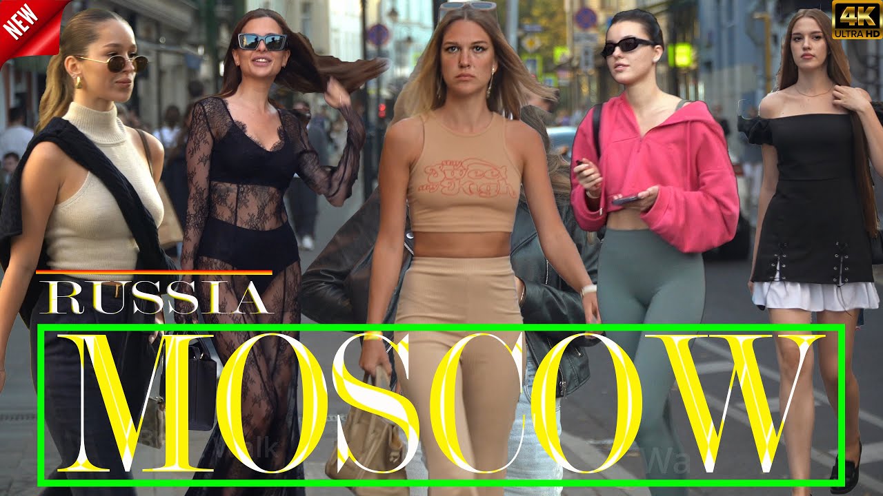 💓Evening walk along the beautiful streets of Moscow