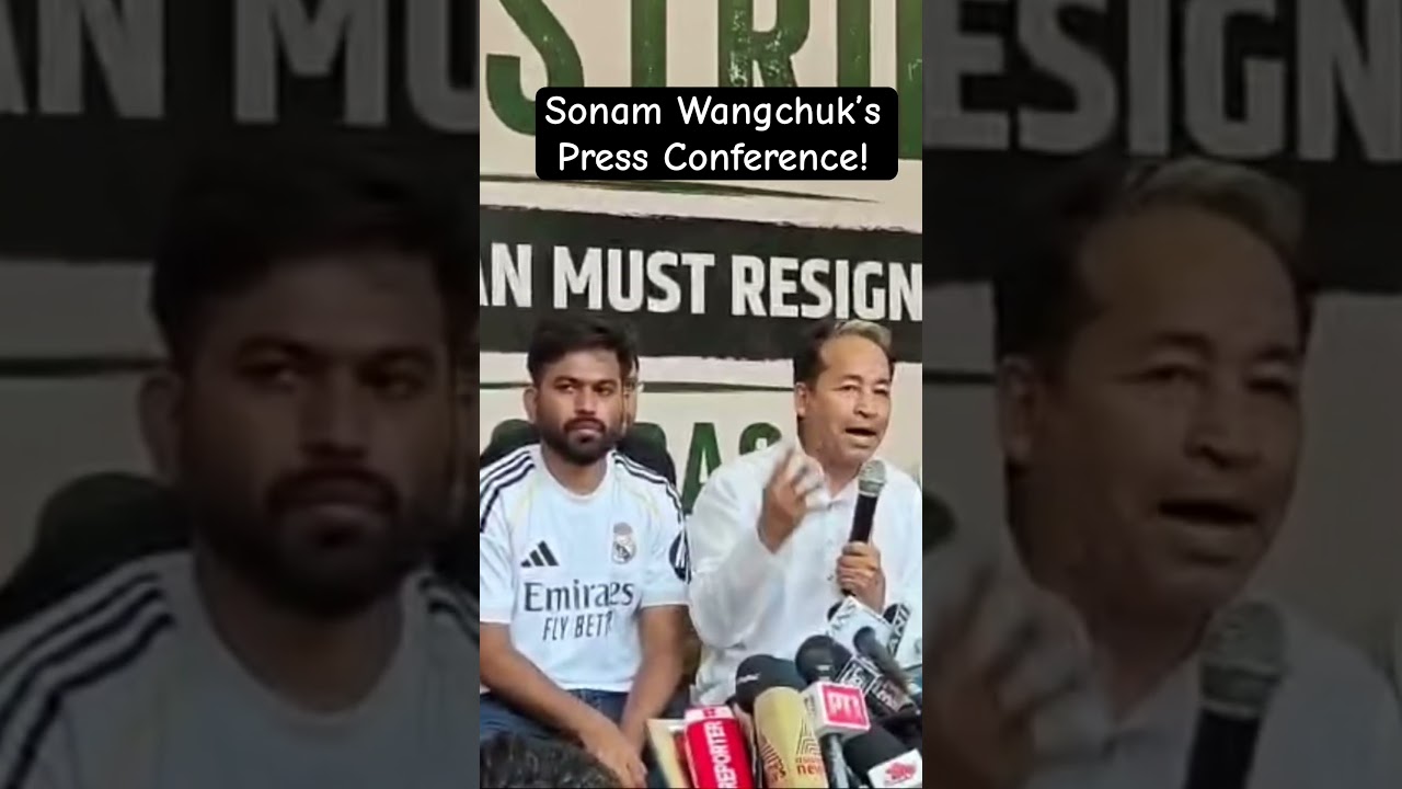 #cjpprotest: CJP Press Conference #viralshort #cjp #sonamwangchuk #abhijitdipke #cockroachjantaparty