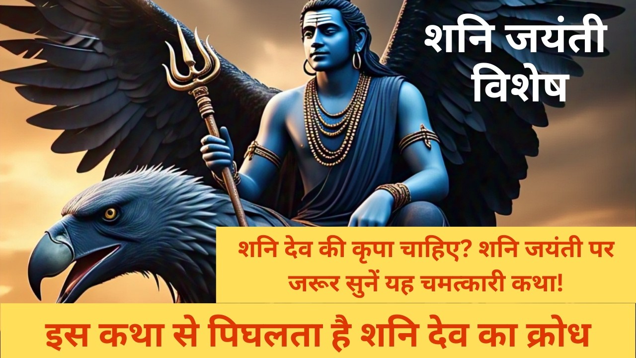 शनि जयंती | जानिए शनिदेव के जन्म की पौराणिक कथा | Shani Dev Ki Katha @HinduKathaSansar #shanidev