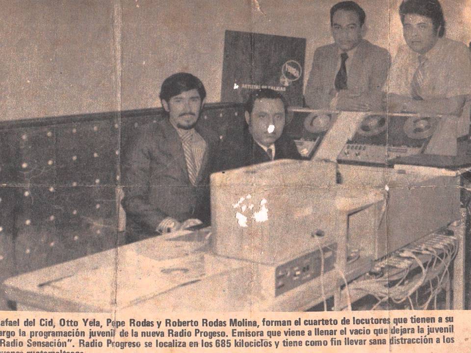 Radio Sensación Guatemala 1973 - Roberto Rodas Molina (1944-2003)