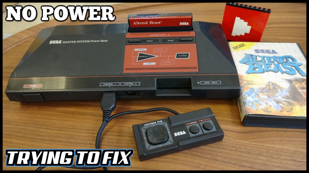 SEGA Master System 1 NO POWER FAULT - Can I REPAIR it?