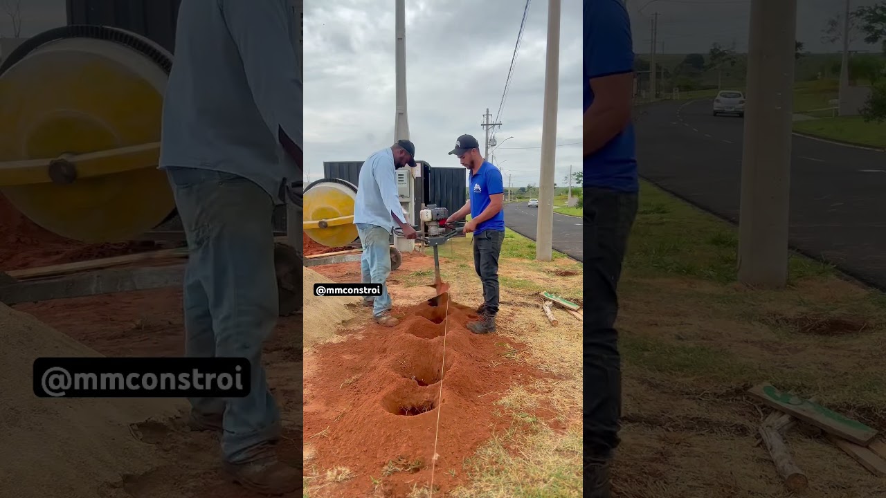 Como abrir alicerce e broca mais r&aacute;pido