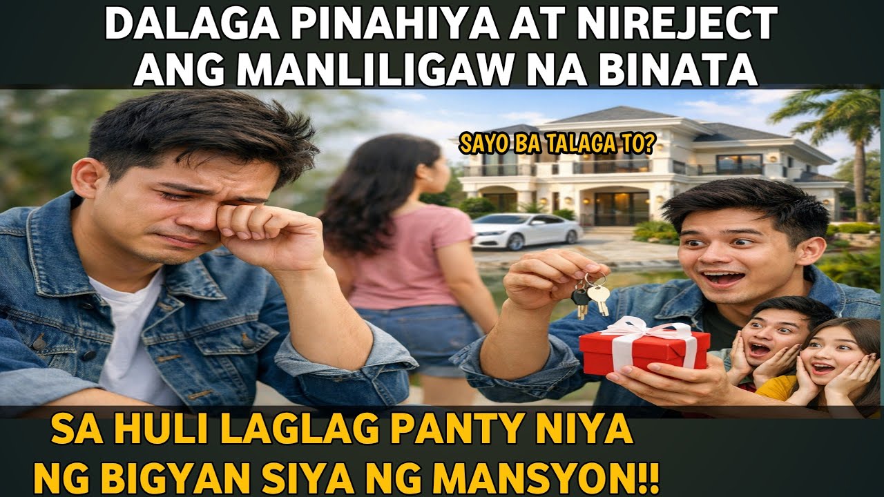 Lalake na nireject ng nililigawang babae.., secret rich man Pala!!