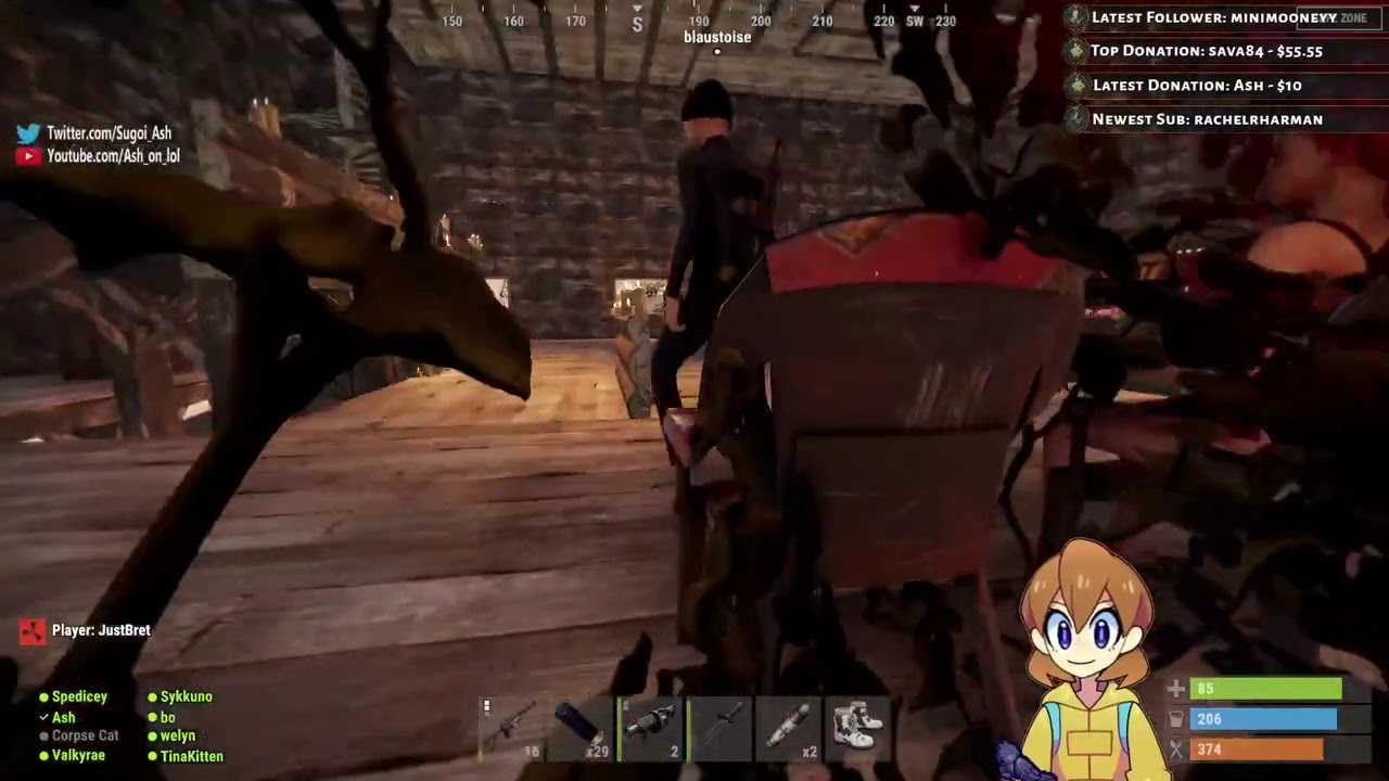 Bombing at LilyPichu's Trial | OTV & Friends Rust | Ash_on_LoL plays Rust