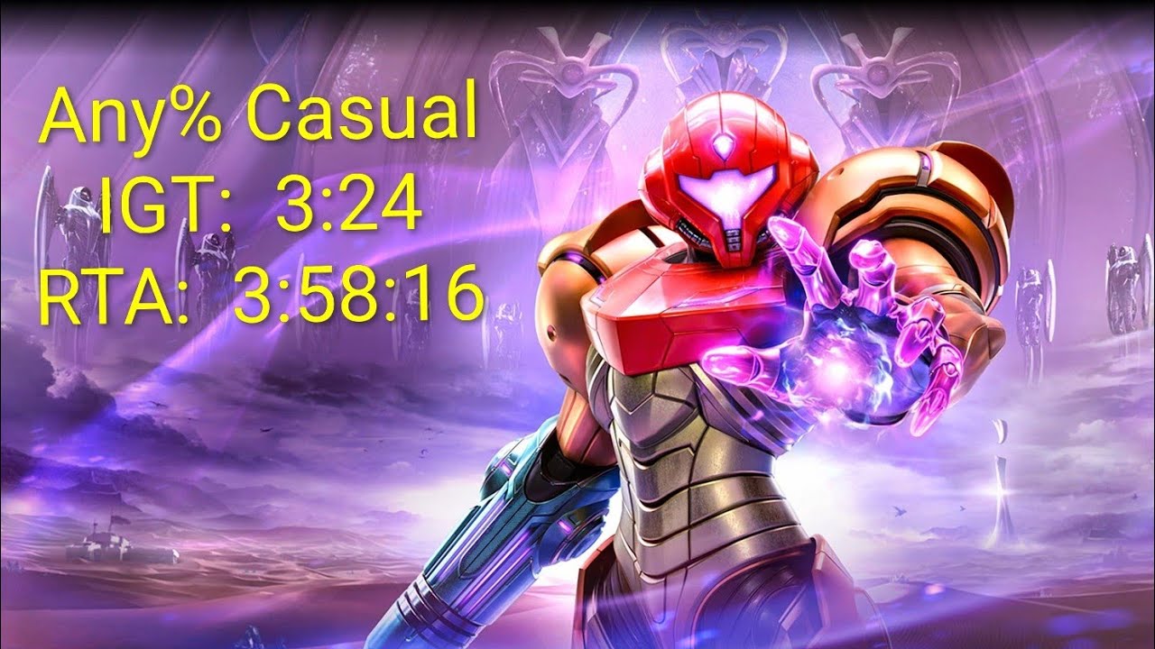 Any% - PB  3:24 IGT - Metroid Prime 4: Beyond