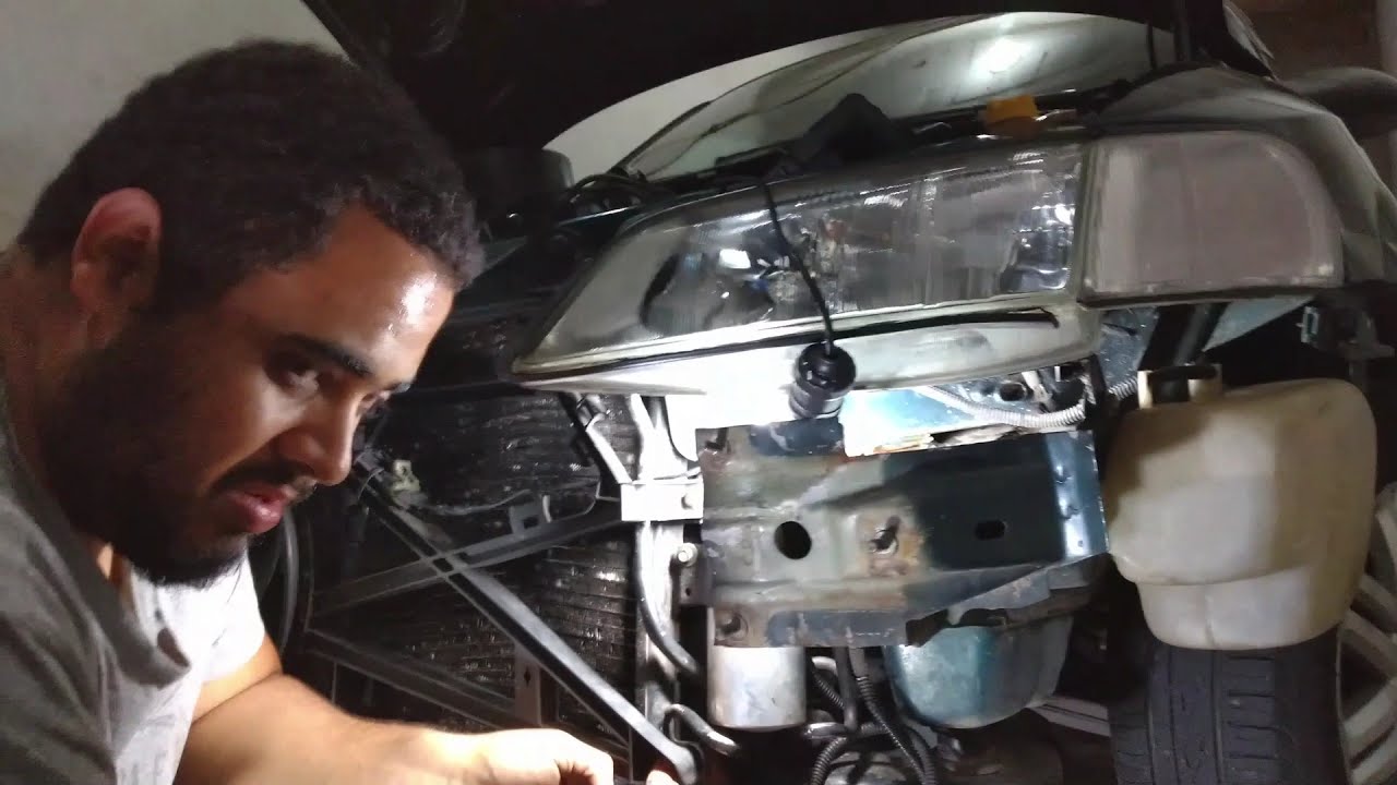 Faça vc mesmo a Troca do radiador do Vectra B super fácil !!
