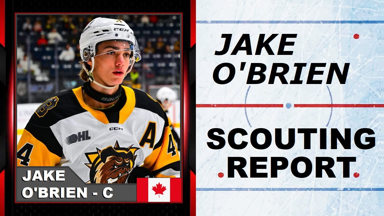 JAKE O'BRIEN SCOUTING REPORT | 2025 NHL Draft