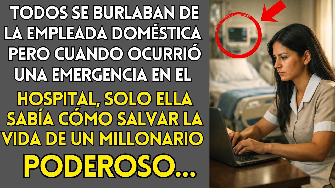 TODOS SE BURLARON DE LA EMPLEADA DOMESTICA PERO CUANDO SALVÓ LA VIDA AL MILLONARIO...[HISTORIA REAL]