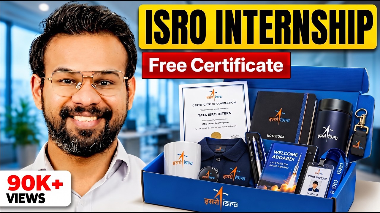 ISRO Offering FREE Internship 2026  | Apply Before It&rsquo;s Gone!
