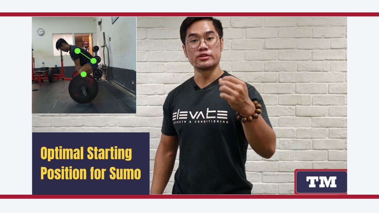 TM Deadlift Series: Optimal STARTING POSITION for Sumo Deadlift