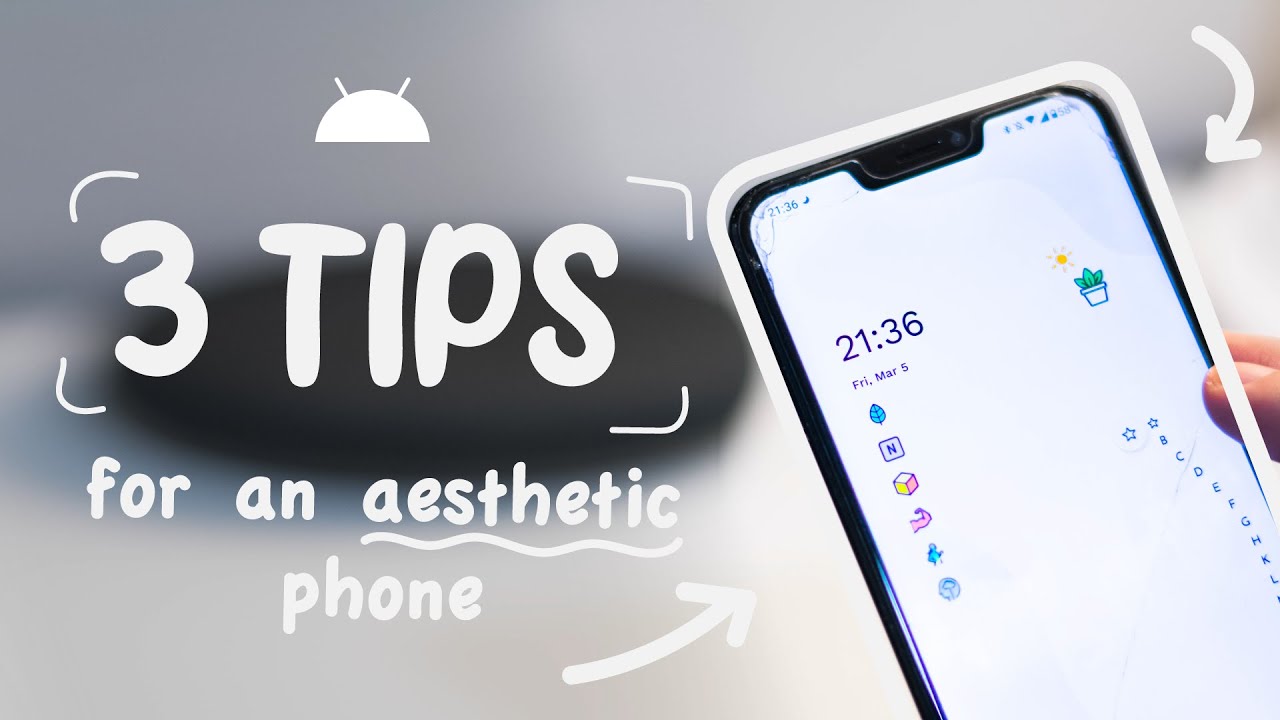 3 простых совета, как сделать свой телефон эстетичным [Android] 🤍