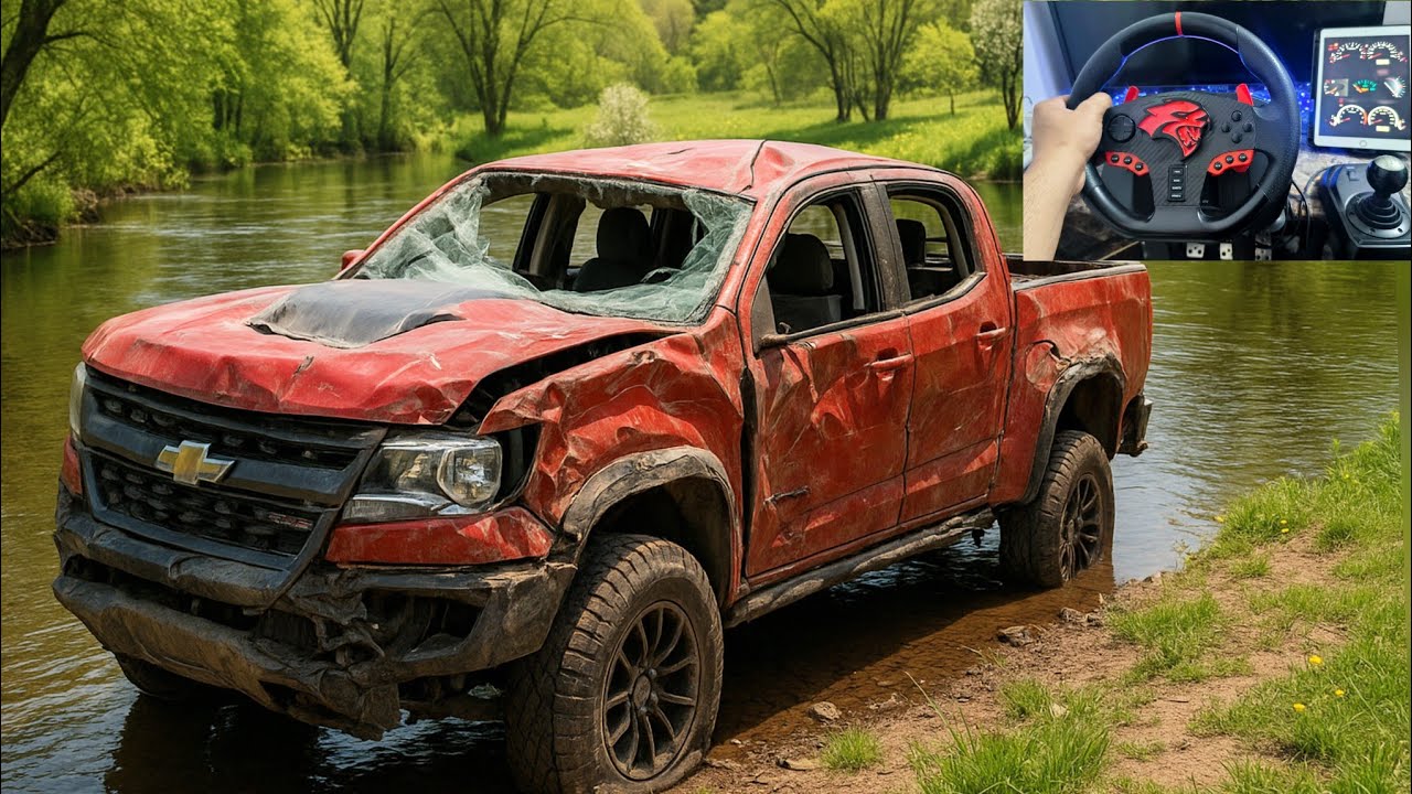 Rebuilding Chevrolet Colorado ZR2 2017 | Forza Horizon 5 (Steering Wheel Gameplay)