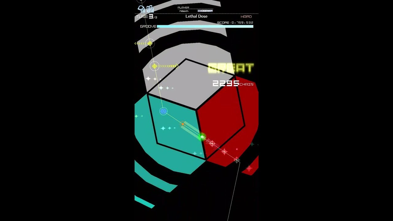 Lethal Dose [HARD] FULL CHAIN 【GROOVE COASTER 3EX】