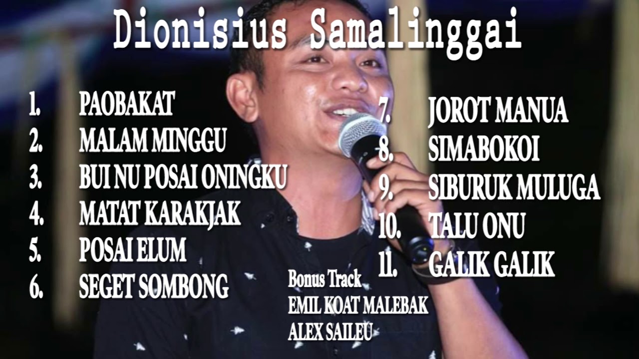 Kumpulan Lagu Mentawai Dionisius Samalinggai
