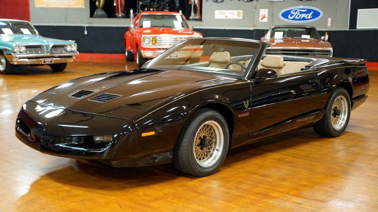 1991 PONTIAC TRANS AM CONVERTIBLE