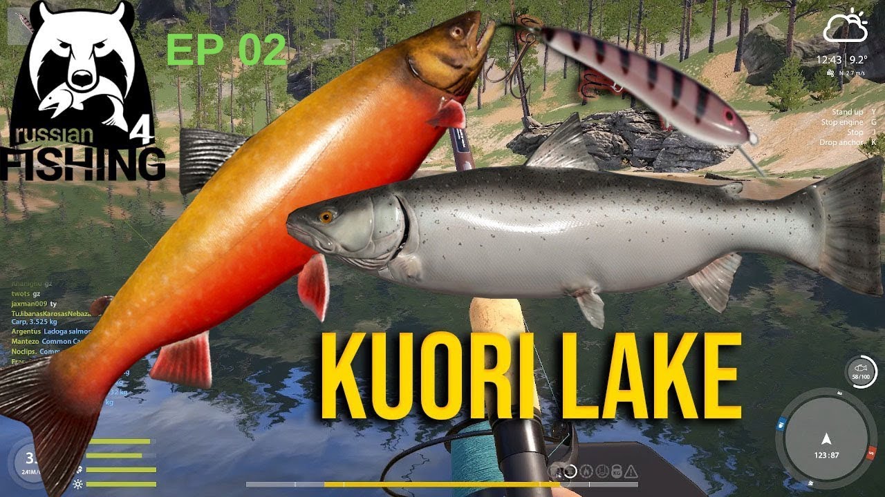 Русская рыбалка 4 Куори Лейк Мистери Трофей