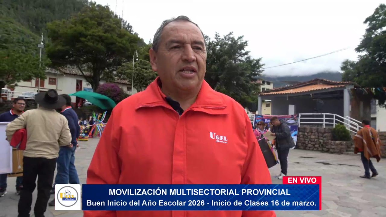 Movilización  multisectorial provincial por el Buen Inicio del Año Escolar 2026