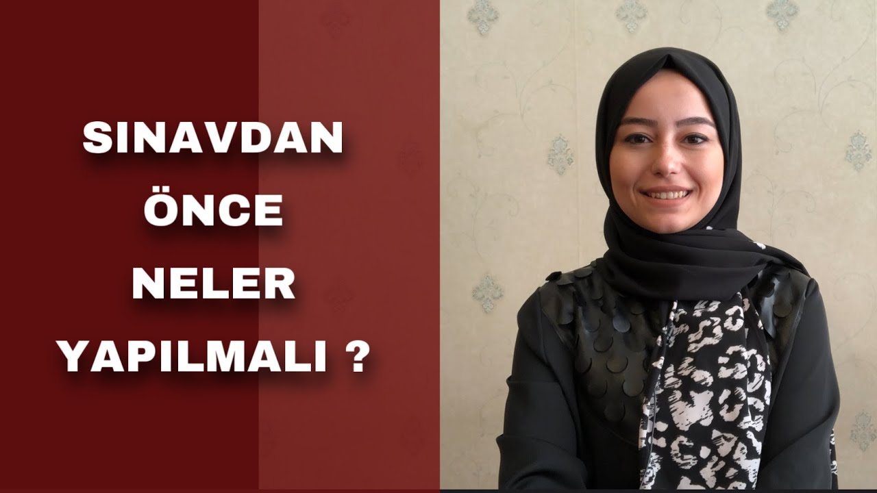 Sınav Kaygısıyla Baş Etme Yöntemleri | Psikolog İrem Oturaklıoğlu