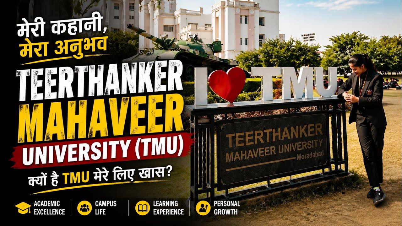 Teerthanker Mahaveer University (TMU ) | | Campus Tour & Student Life Vlog 🎓✨ |TMU Moradabad