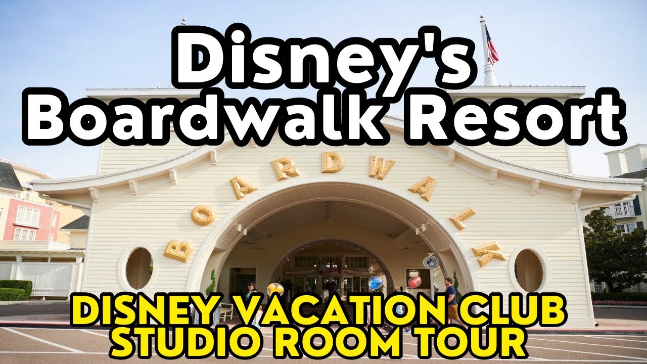 Disney's Boardwalk | Studio DVC Room Tour