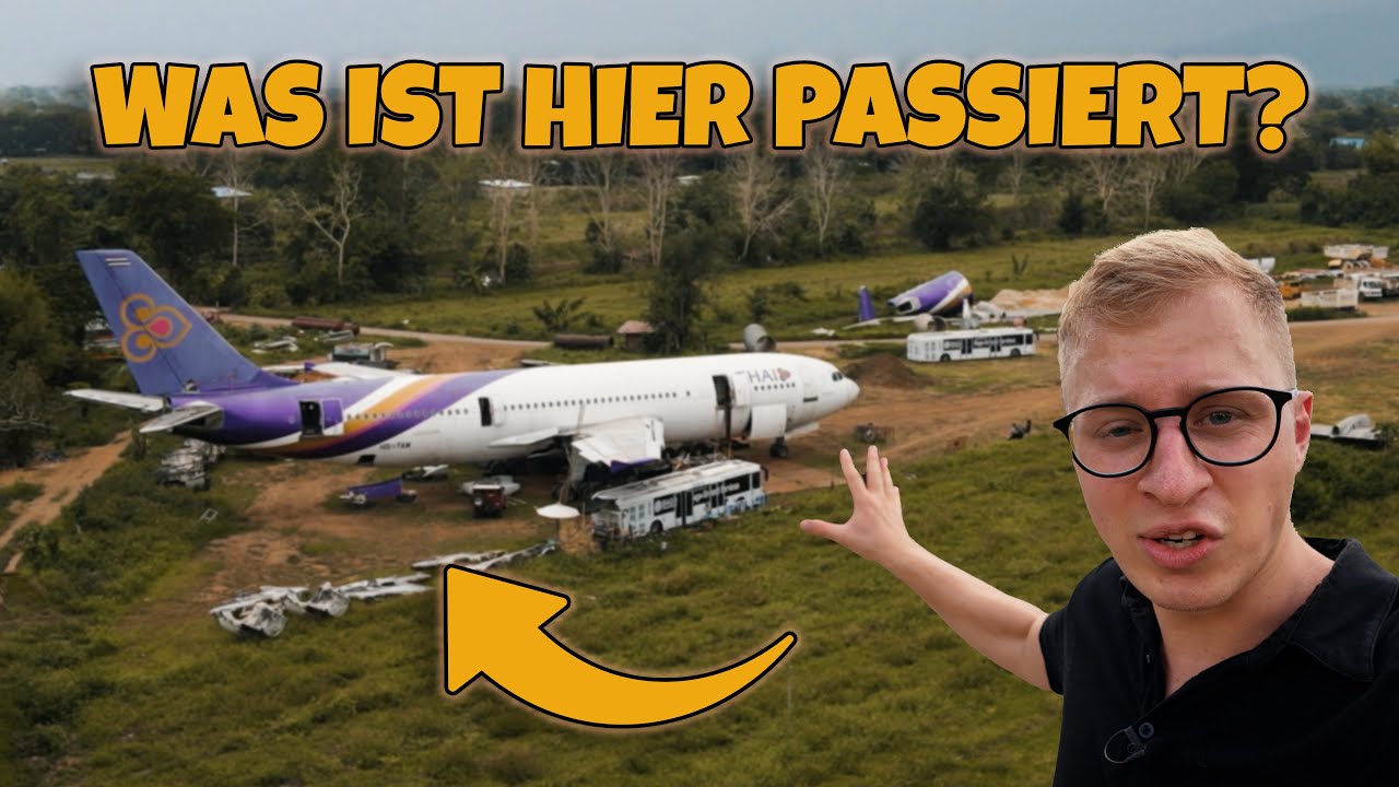 Mysteriöser Flugzeugfriedhof in Chiang Mai ✈️ (inkl. verlassener Thai Air Maschine) 😯