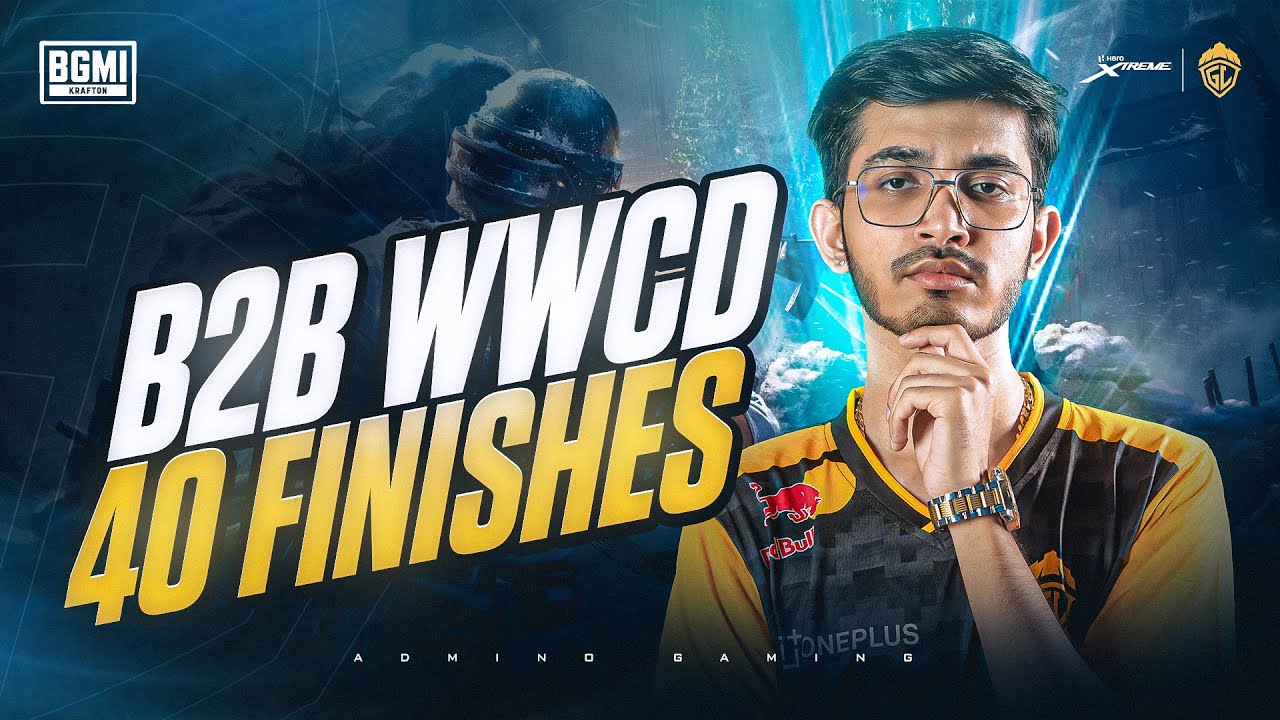 SOLO 15 FINISHES! ❤️‍🔥| B2B WWCD 40 FINISHES 💛| ADMINO GAMING |