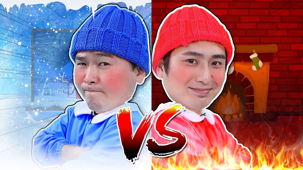 Hot vs Cold Challenge with friend ㅣ럭키강이 LuckyKangi