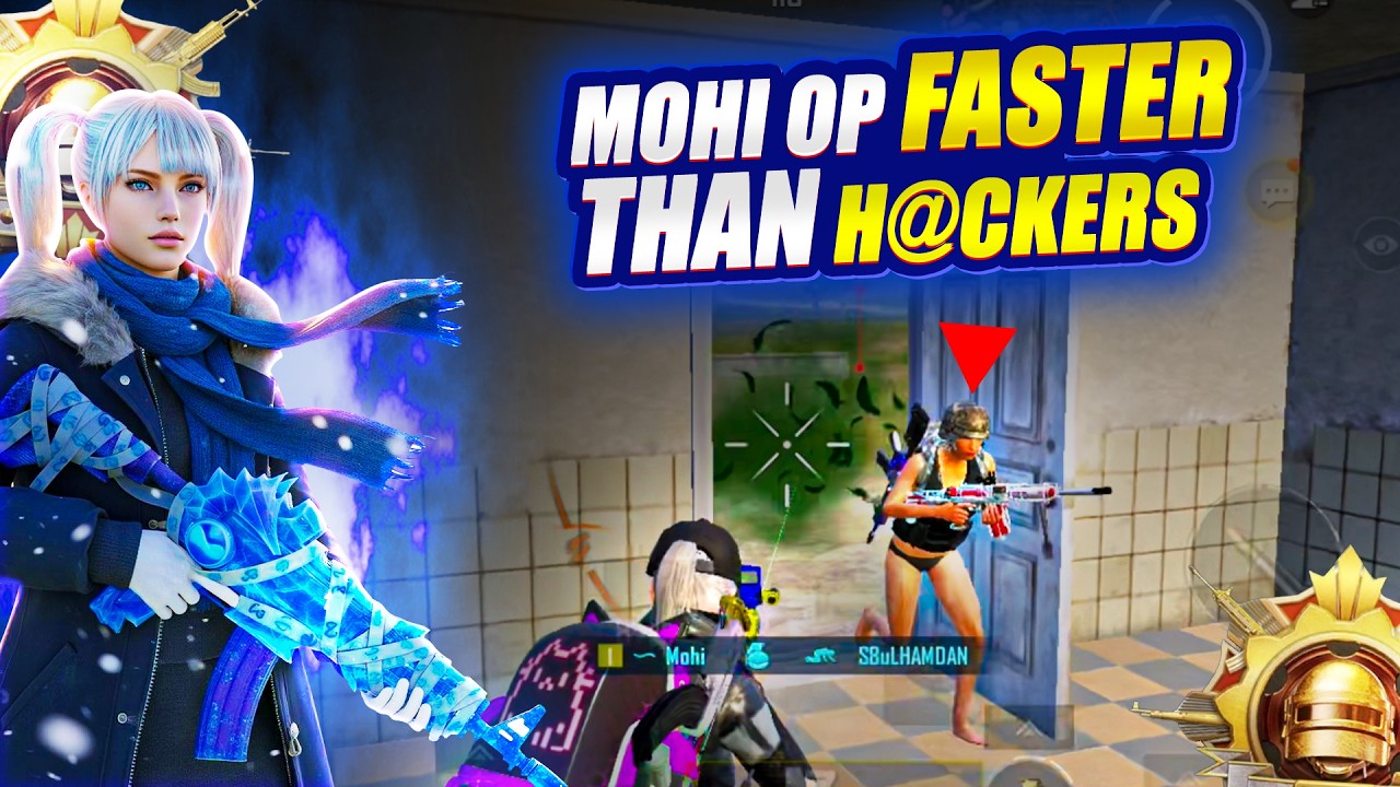 Mohi OP Playing Faster Than H@ckers 😈⚡ | Insane Squad Wipes 🔥 | BGMI Highlights | Mohi OP