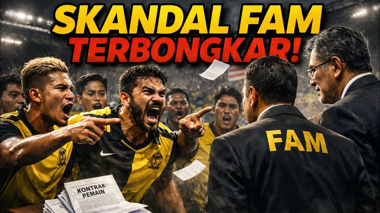 Skandal FAM Terbongkar: Pemain Mengamuk, Bola Malaysia Di Ambang Krisis