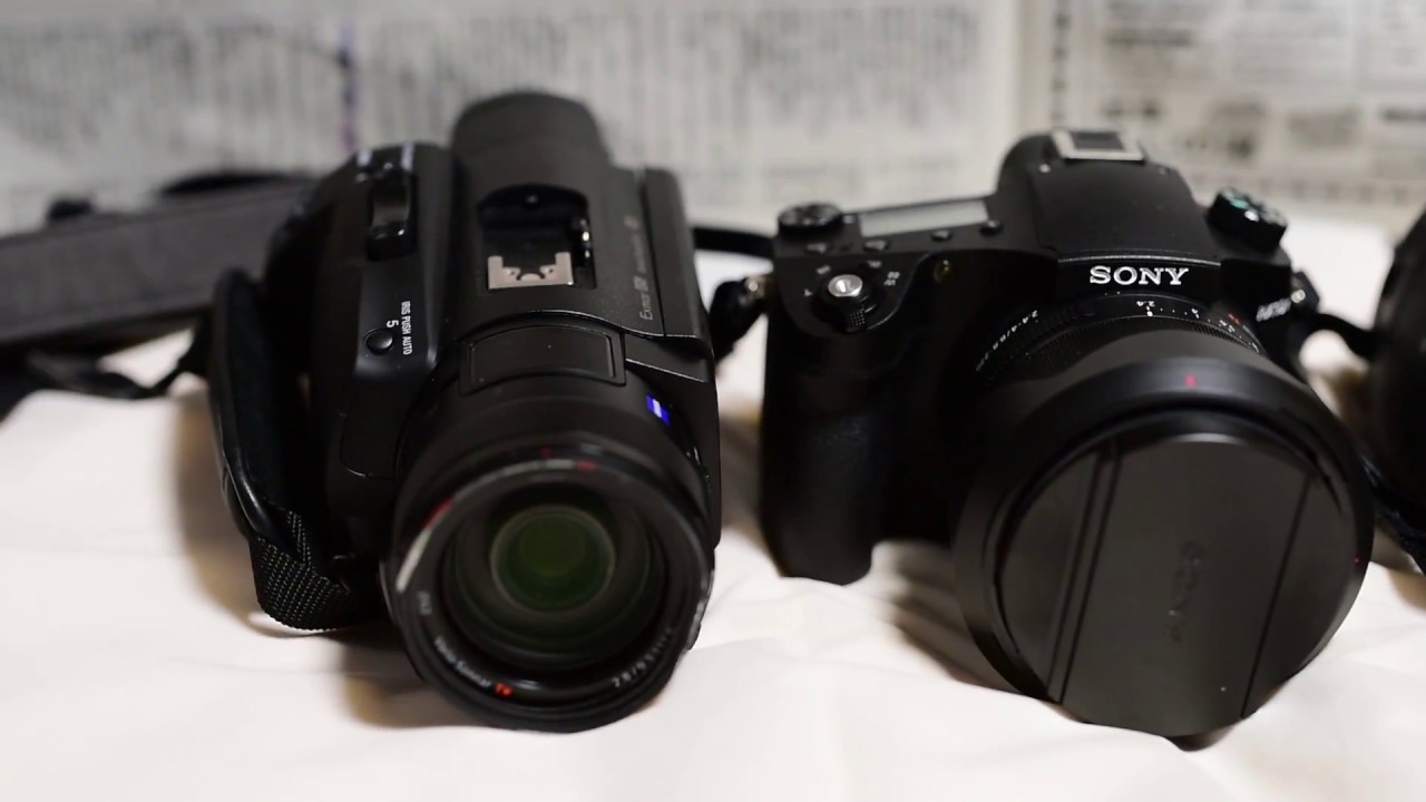 【AF性能比較】 カメラ比較 AX700 vs RX10M4 vs AX40 vs RX100M4 youtube