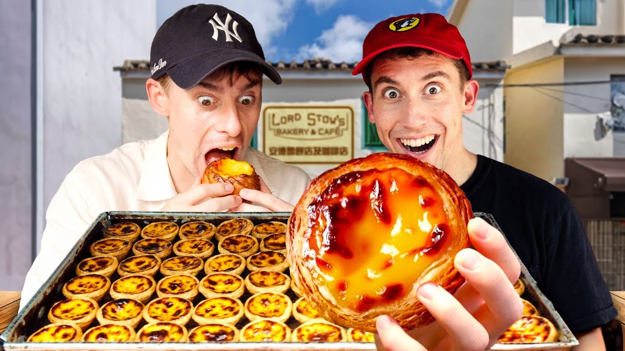 Two Brits try the best Egg Tarts in the World!