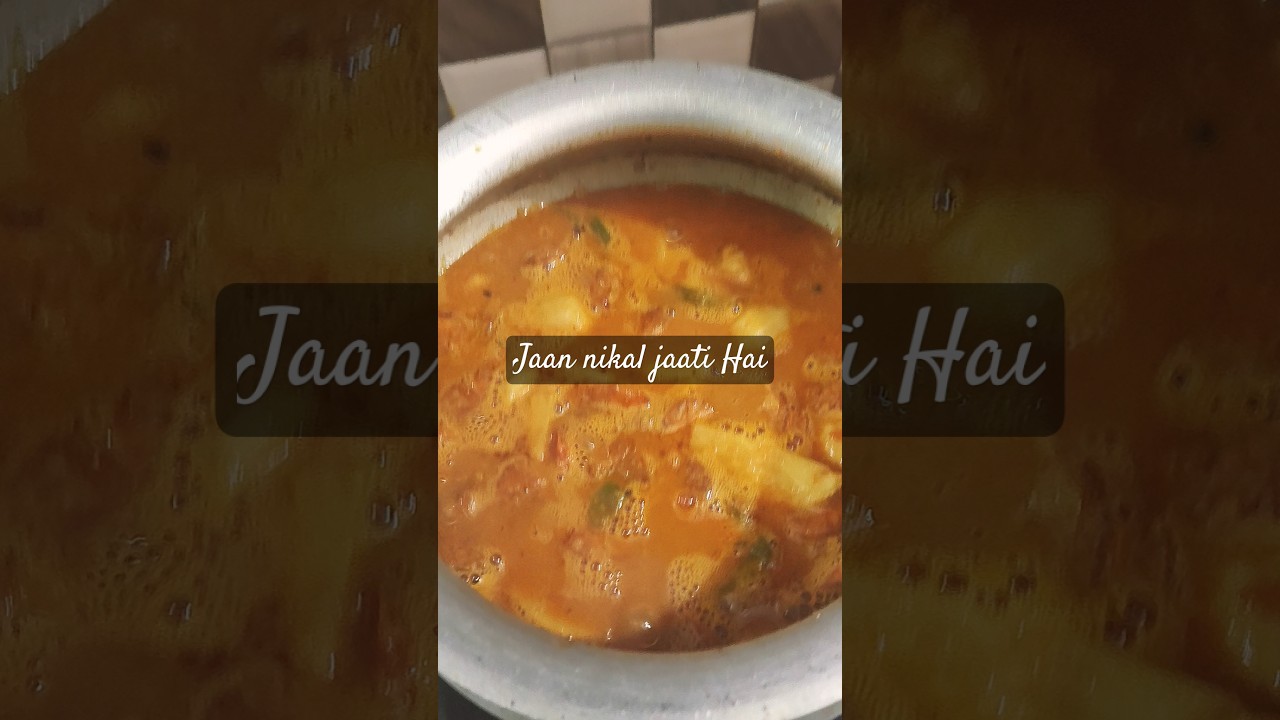 Jhinga arbi ki sabji#kumonifood #funny #aqsakitchen