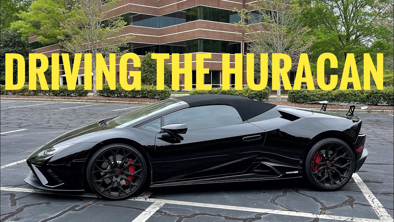 Lamborghini Huracán POV Drive | Звук и ускорение Raw V10