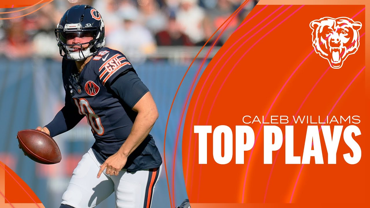 Caleb Williams' best plays from 3-TD game vs. Steelers | Week 12