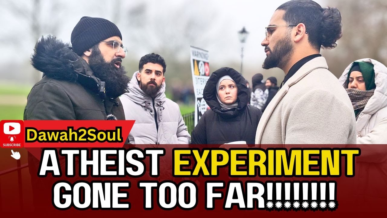 He Pretends To Be Atheist To Destroy Islam! Smile2Jannah | Speakers Corner