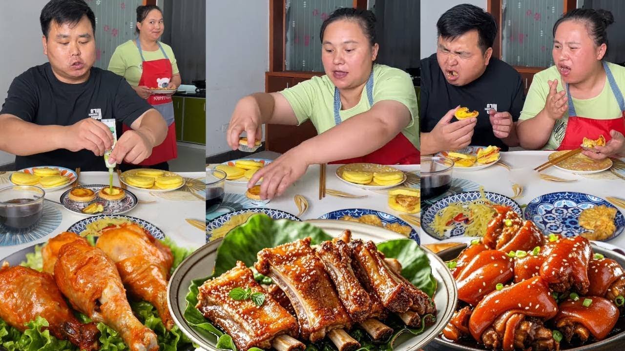 Ông chồng keo kiệt của tôi bảo tôi ăn bánh trứng sốt mù tạt, nên tôi để anh ấy ăn một mình.