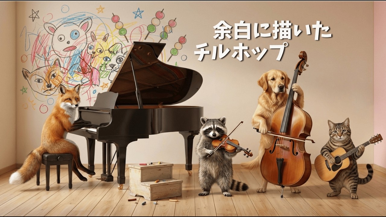 癒し系BGM「余白に描いたチルホップ」Chillhop Cafe Music | Study & Relax