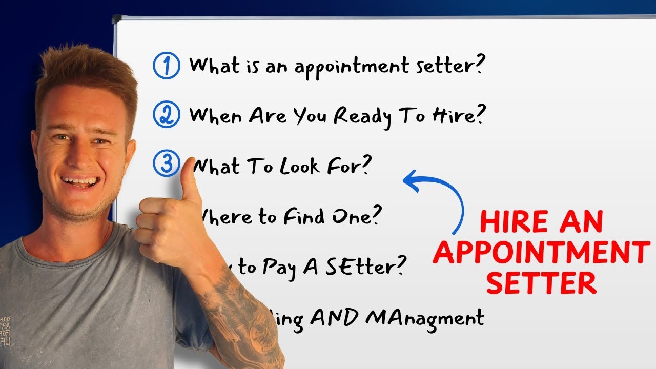 6 Steps to Hiring a Killer Appointment Setter (That Actually Delivers)