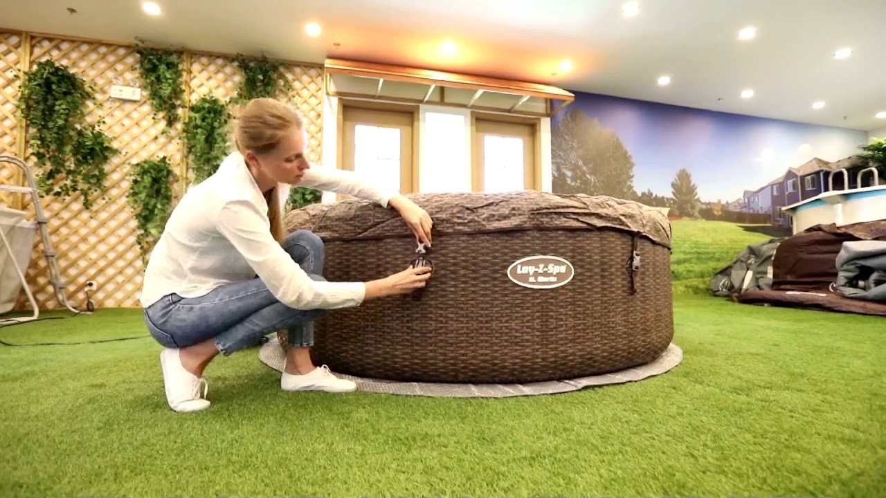 Lay-Z-Spa St. Moritz AirJet - Comment installer votre spa gonflable