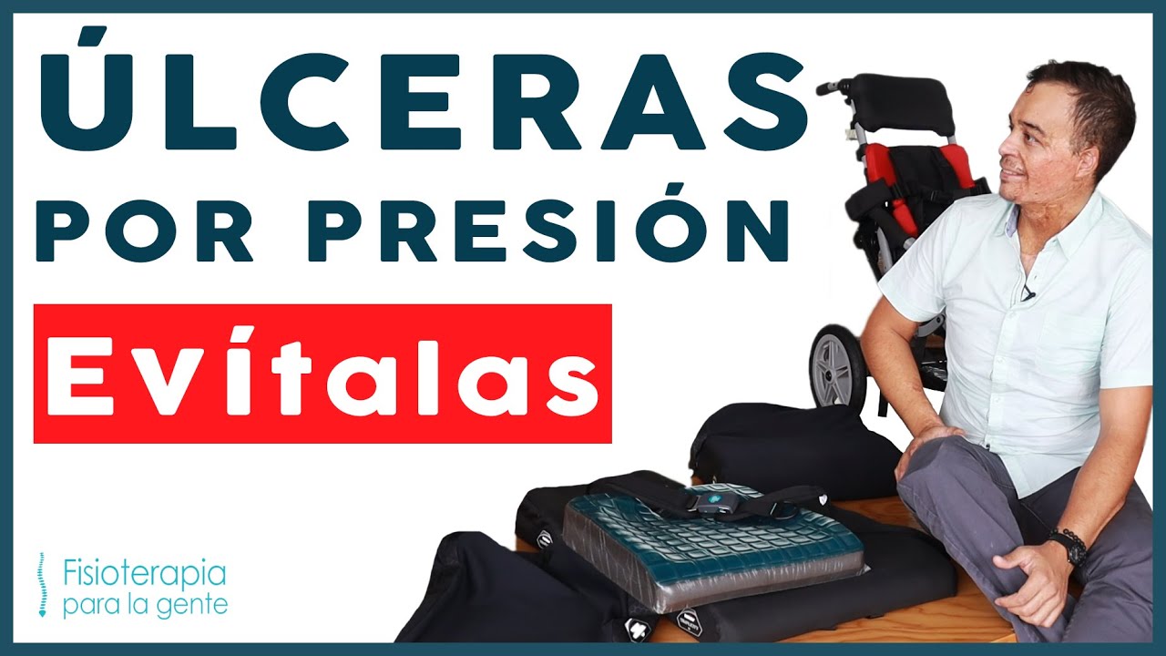 Úlceras por Presión por mucho tiempo sentado o acostado 😮