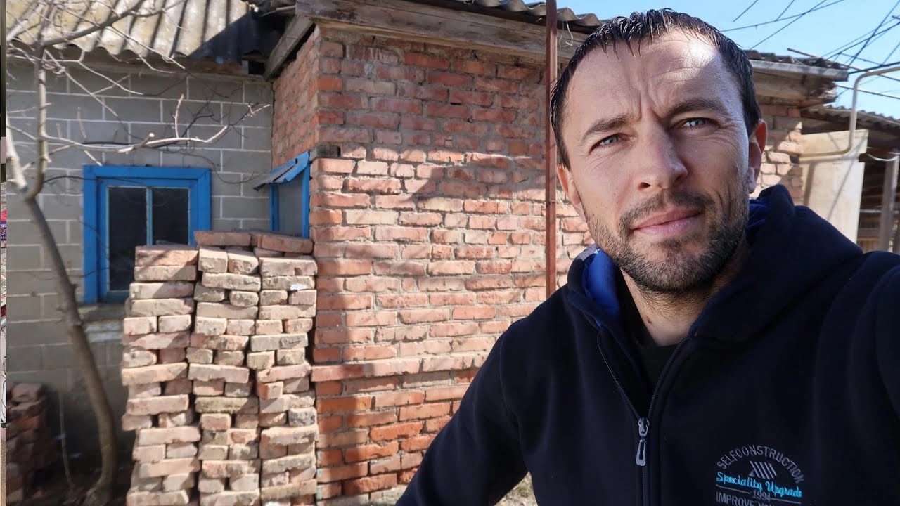 🌑 КУПИЛ УБИТЫЙ ДОМ НА ХУТОРЕ, ВОССТАНАВЛИВАЮ САМАННЫЙ ДОМ ДЕМОНТАЖ НЕСУЩИХ СТЕН