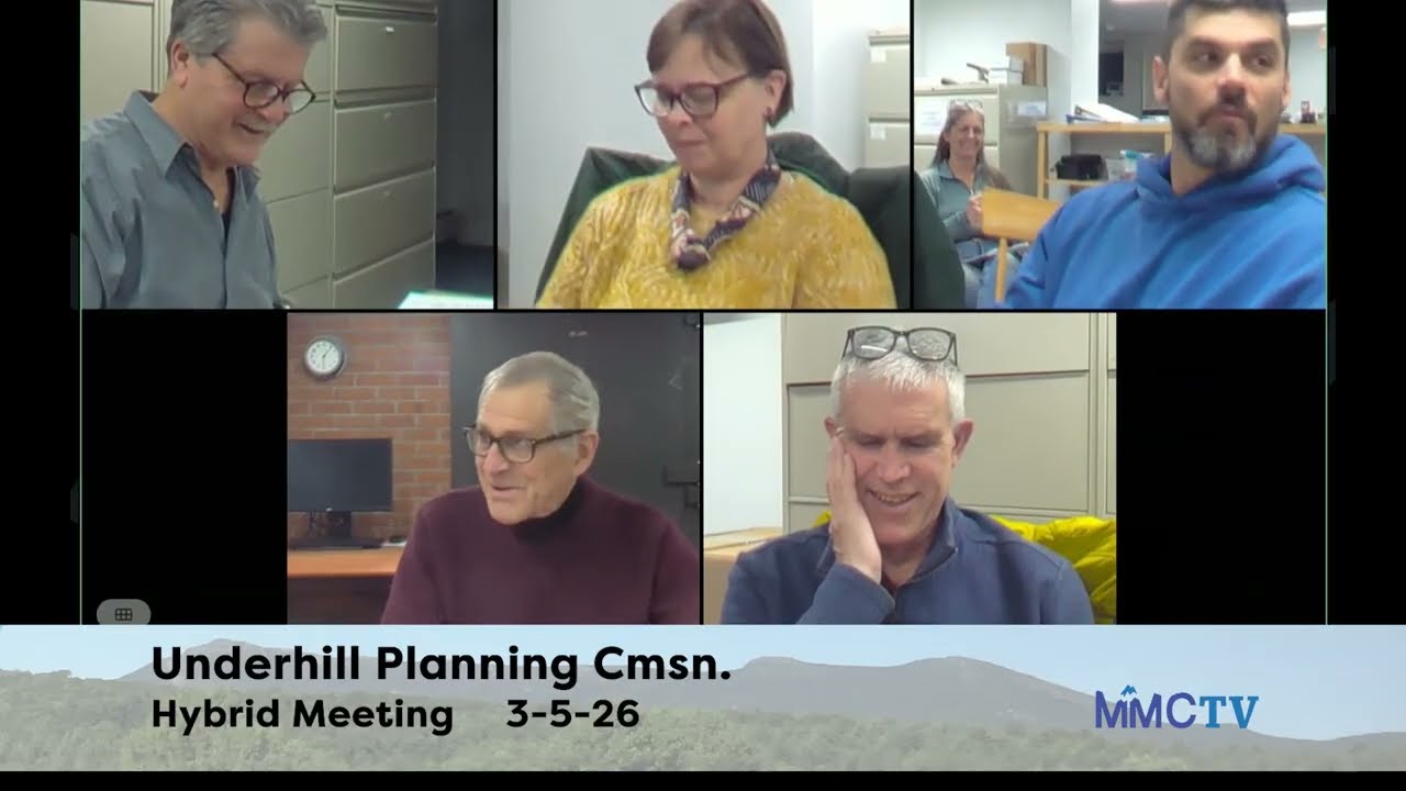 Underhill Planning Cmsn 3-5-26