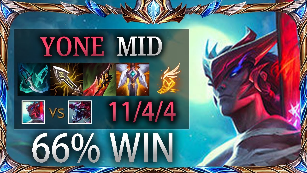 66%WIN Yone MID vs Cho'Gath - LAN Challenger Patch 10.16