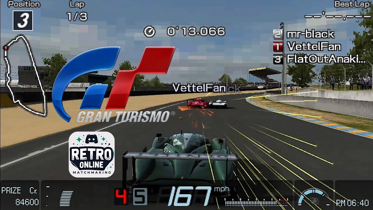 Gran Turismo PSP Le Mans Online Multiplayer | Join Our Discord Community