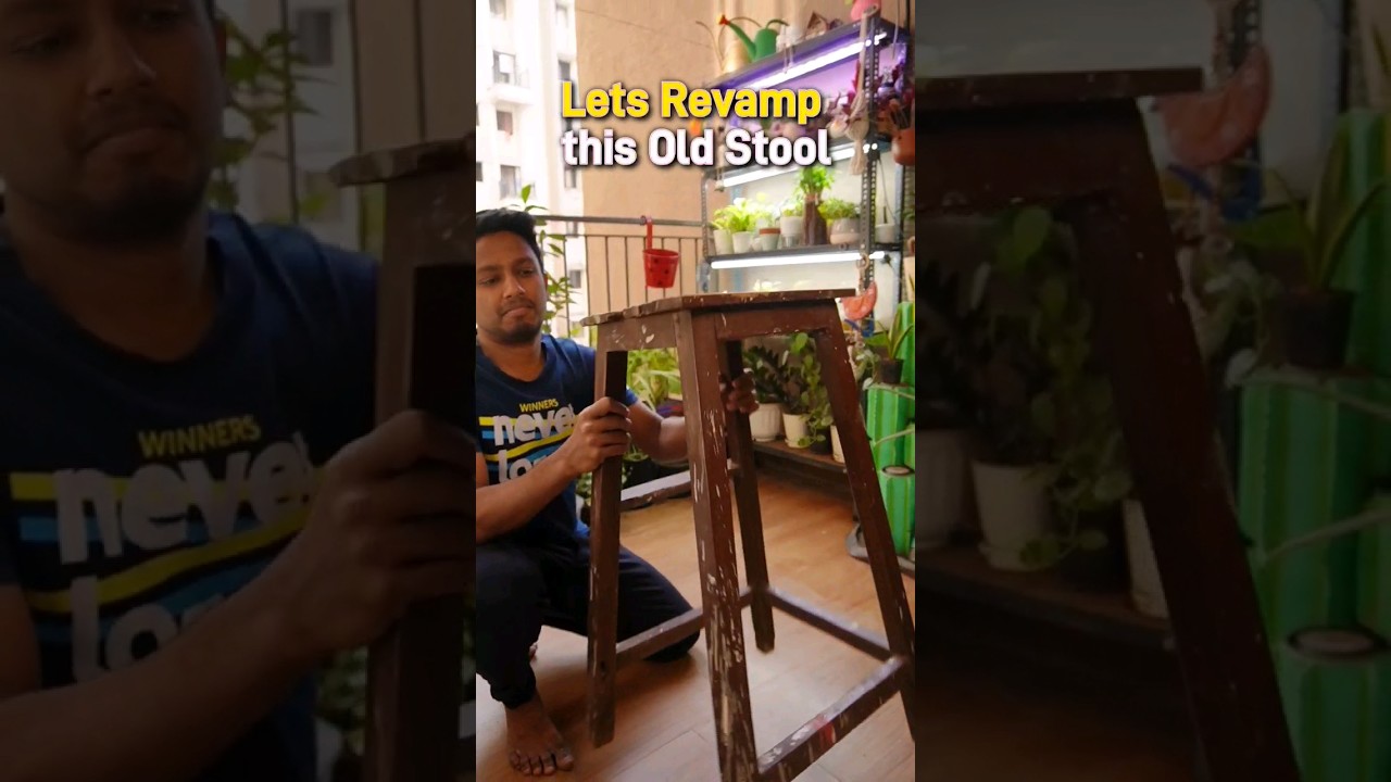 Renew Old Furniture using Chalk Paint #shorts