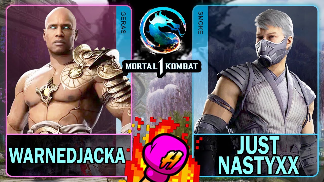 MK1 Warnedjacka (GERAS) VS Just Nastyxx (SMOKE)🥊Mortal Kombat 1🥊4K 60ᶠᵖˢ