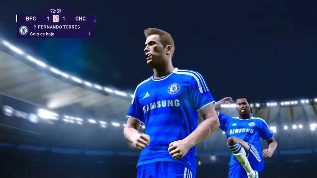 PES 2021 Copa clássica volta da semifinal , Chelsea X Botafogo , imagina um juiz ladrão, esse foi pi