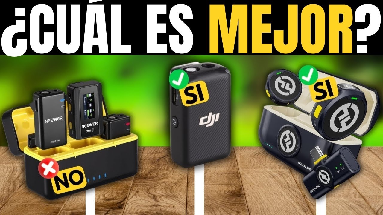 Los Mejores Micrófonos Inalámbricos De Solapa Del 2025 [NO COMPRES UNO ANTES DE VER ESTO]