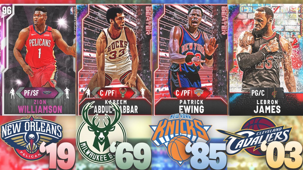 ONE PLAYER FROM Every First Overall Draft Pick! NBA 2K20