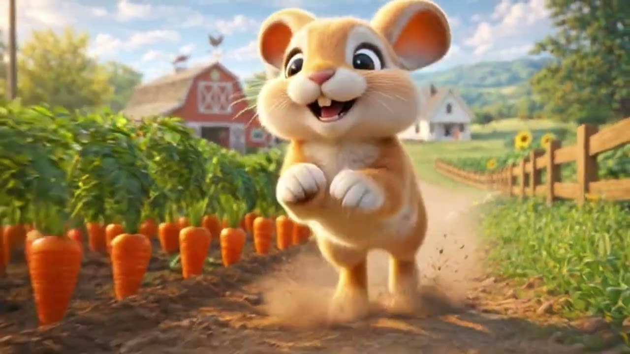 Minik Tavşan Havuç Kokusu Peşinde! 🥕🐰 | Çiftlikte Hop Hop Macera